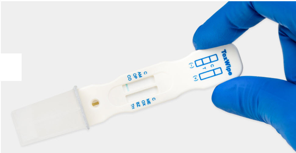 Tox Wipe™ <br>Oral 7 Saliva Test <br> Detects up to 7 Drugs <br>(1 Test)