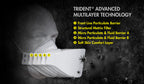 Trident® P2 Valved Respirator | Industrial Grade | Extended Length Head Straps | Level 3 (1Box/20masks)