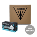 Trident® P2 Surgical Respirator | Level 3 Hospital Grade | No.1 Fit Tested Mask in an Independent Fit Test Study (1 Carton/480 Masks)