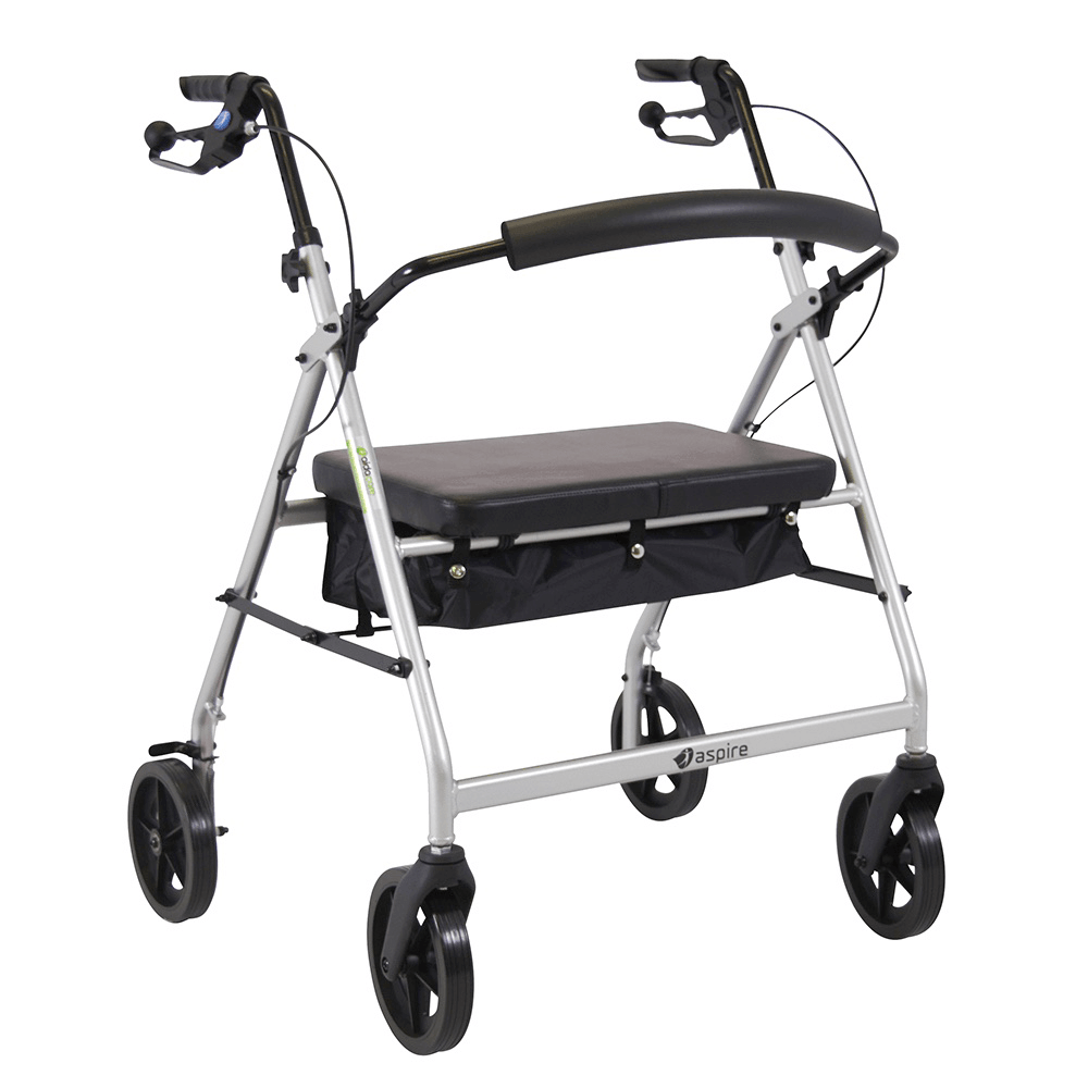 ASPIRE XL Mobility Seat Walker - Silver