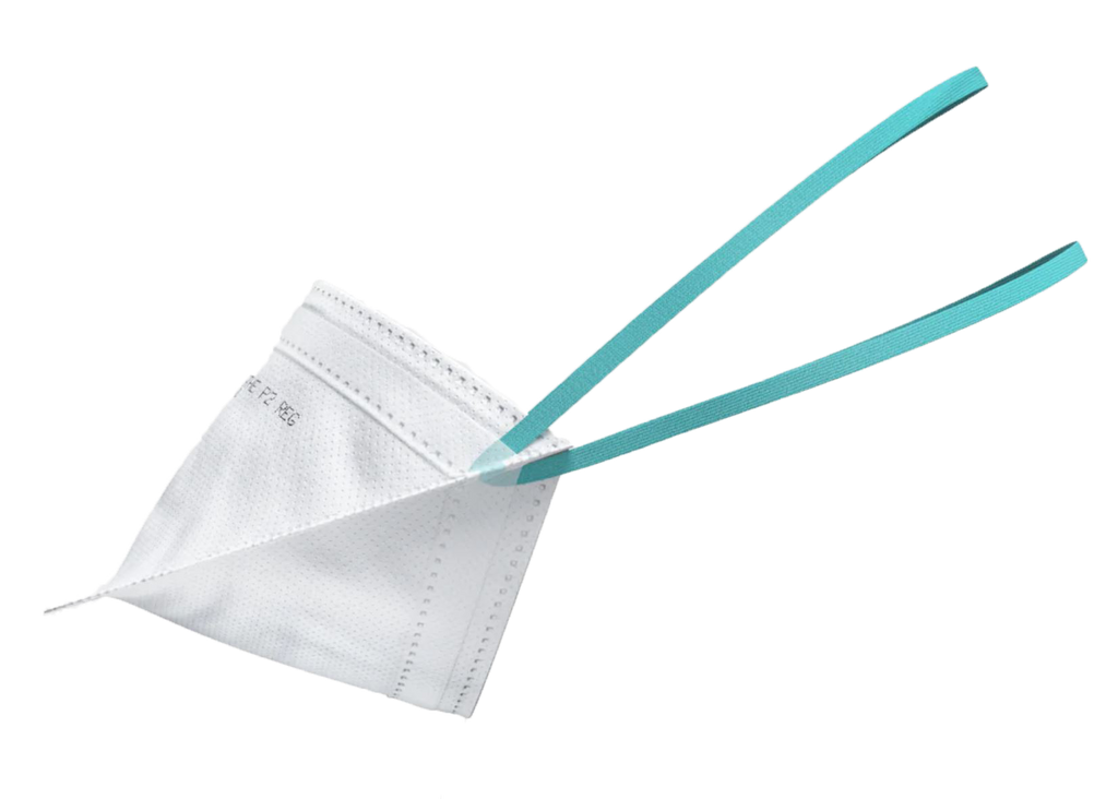 EZY - Breathe P2 Duck Bill Surgical P2 Respirator  Hospital Grade Level 3 | Head loop (1 x box 50 masks)